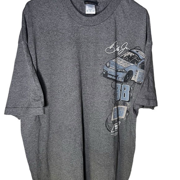 NASCAR 2xl Grey T-shirt DaleJr #88 National Guard and Hendricks Motorsports - Picture 2 of 4
